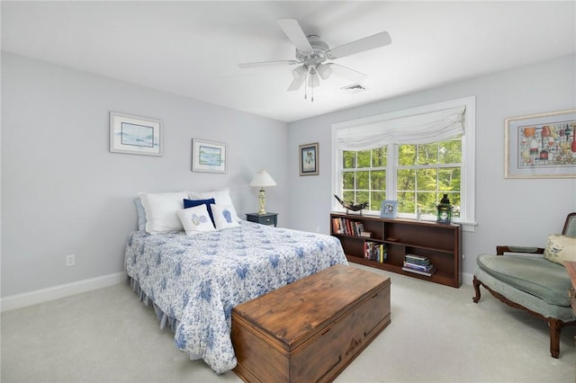 43 Kayla Ricci Way, Exeter, RI 02874 - bedroom featuring light carpet, baseboards, and a ceiling fan