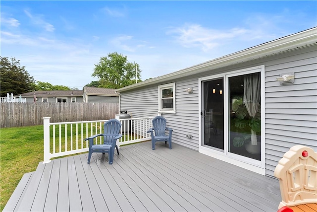 149 Weeden Dr, Warwick, RI 02818 - view of wooden deck