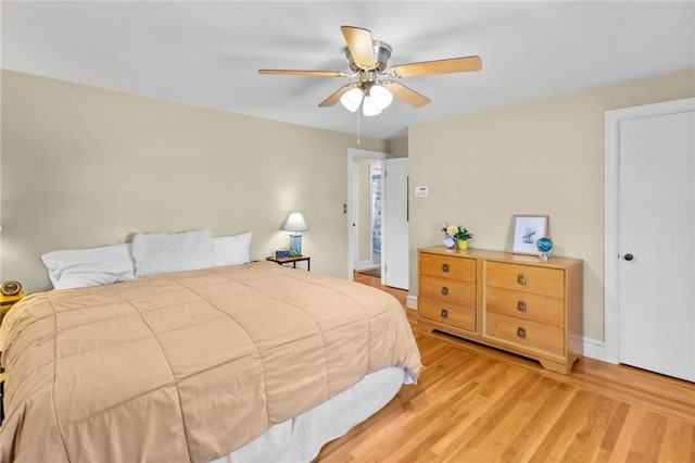 44 Felsmere Ave, Pawtucket, RI 02861 - bedroom featuring wood finished floors, ceiling fan, and baseboards