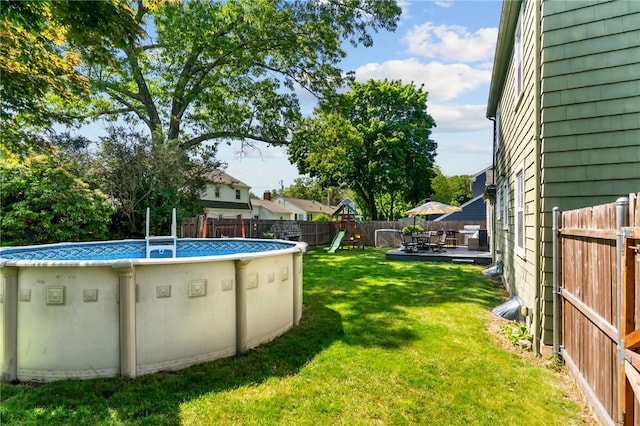 44 Felsmere Ave, Pawtucket, RI 02861 - view of yard with a playground