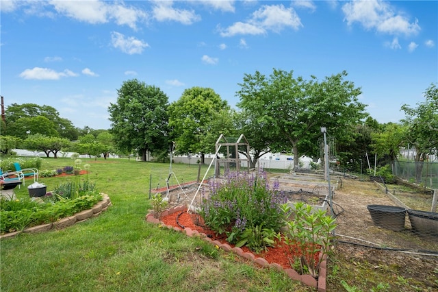 73 Vineyard Ave, Cumberland, RI 02864 - view of yard with a vegetable garden