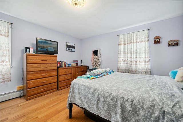 73 Vineyard Ave, Cumberland, RI 02864 - bedroom featuring wood finished floors and baseboard heating