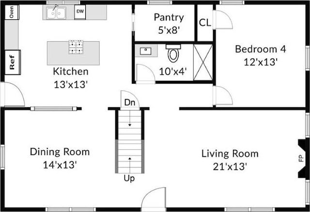 73 Vineyard Ave, Cumberland, RI 02864 - room layout