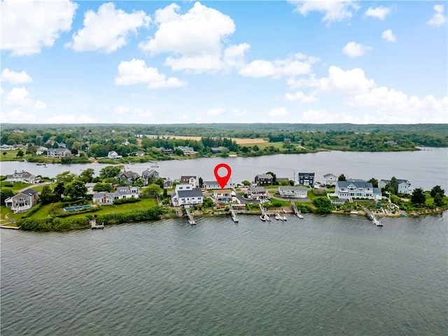 263 Prospect Rd, South Kingstown, RI 02879 - bird's eye view of a nearby body of water
