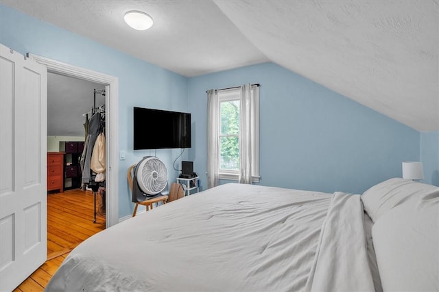 15 Boyd Ave, East Providence, RI 02914 - bedroom with wood finished floors and lofted ceiling