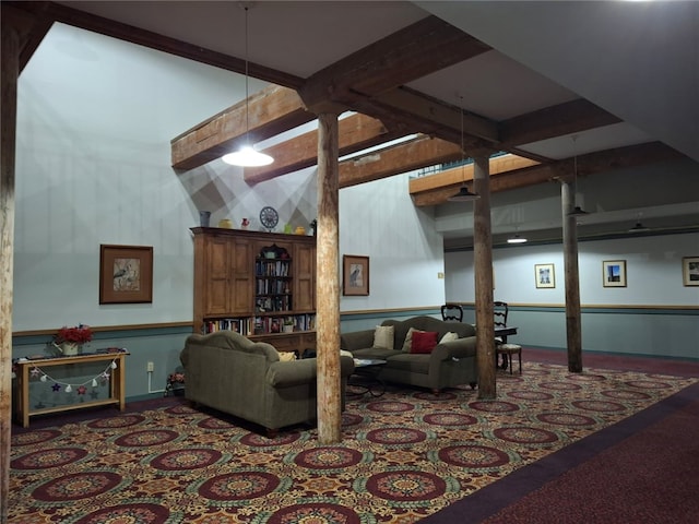 15 Higgins St Unit 106, Smithfield, RI 02917 - living room featuring carpet floors