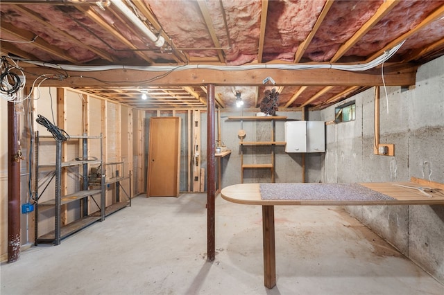 500 E Greenwich Ave Unit 108, West Warwick, RI 02893 - view of unfinished below grade area