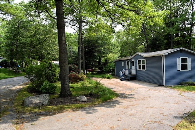 19 Jacob Perry Dr, Charlestown, RI 02831 - view of front of property with driveway