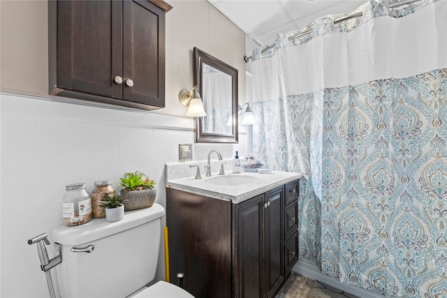 20 Cold Spring Pl, Woonsocket, RI 02895 - bathroom featuring toilet, vanity, and a shower with shower curtain