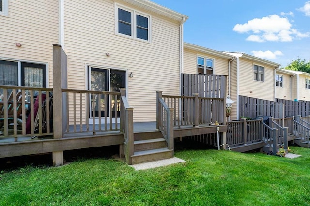 47 Morgan Ave Unit 45, Johnston, RI 02919 - back of house featuring a yard and a deck