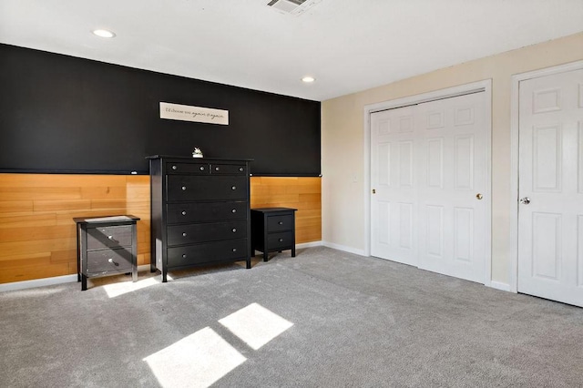 47 Morgan Ave Unit 45, Johnston, RI 02919 - unfurnished bedroom featuring carpet floors, baseboards, recessed lighting, and a closet