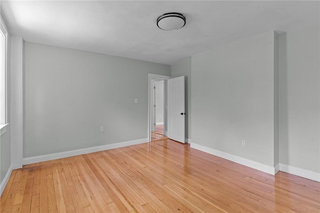 529 Rocky Hill Rd, Scituate, RI 02857 - empty room with hardwood / wood-style floors and baseboards