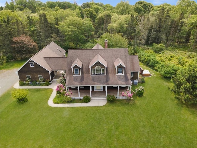 30 Walden Way S, Kingstown, RI 02879 - view of subject property featuring a forest