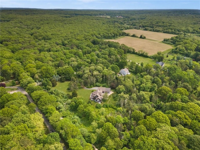 30 Walden Way S, Kingstown, RI 02879 - aerial view of a heavily wooded area