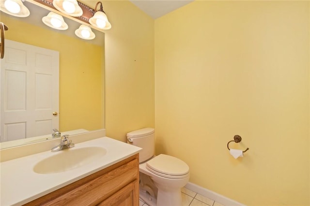 30 Walden Way S, Kingstown, RI 02879 - bathroom with tile patterned flooring, toilet, vanity, and baseboards