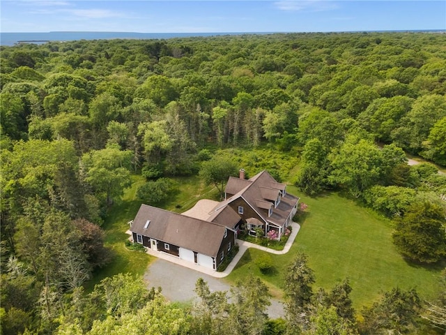 30 Walden Way S, Kingstown, RI 02879 - view of subject property featuring a heavily wooded area