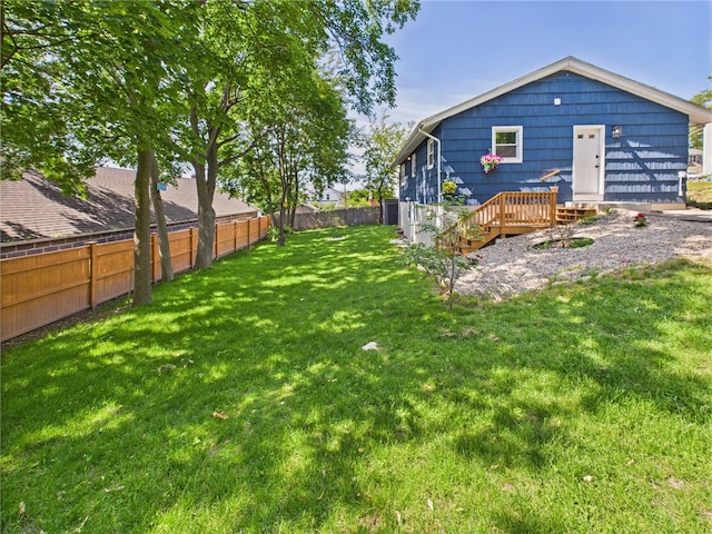 5 Conca St, North Providence, RI 02904 - back of house with a wooden deck