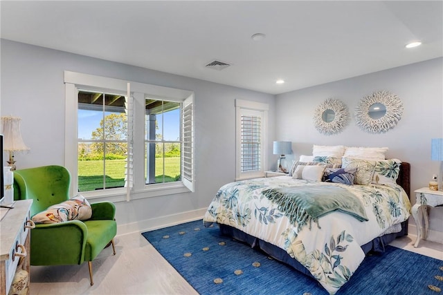 171 Leeshore Ln, Tiverton, RI 02878 - bedroom with baseboards and recessed lighting