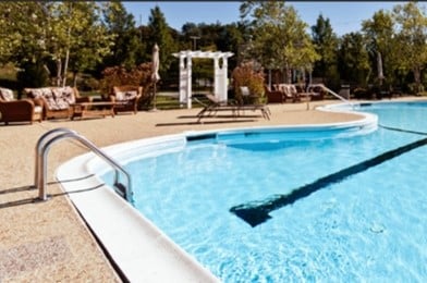 171 Leeshore Ln, Tiverton, RI 02878 - community pool featuring a patio and an outdoor living space