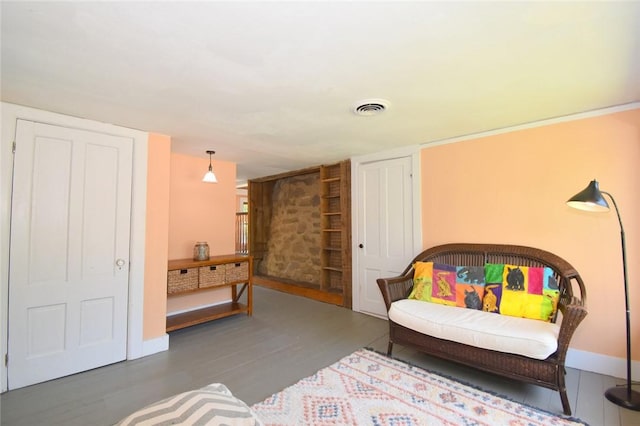 259 Green Hill Beach Rd, South Kingstown, RI 02879 - sitting room with wood finished floors and baseboards