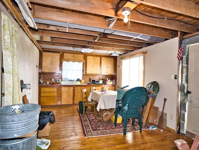 127 Pettey Ln, Westport, MA 02790 - basement featuring light wood-style floors