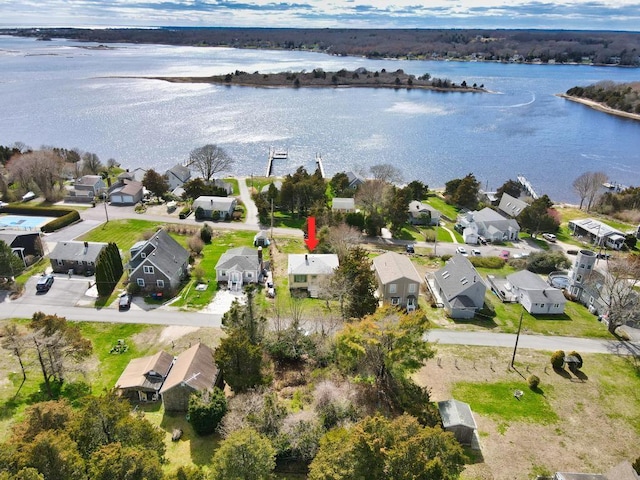 127 Pettey Ln, Westport, MA 02790 - view of property location with nearby suburban area and a large body of water