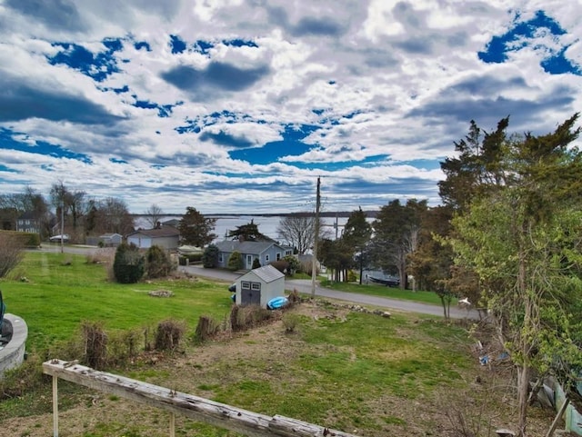 127 Pettey Ln, Westport, MA 02790 - view of yard featuring a storage unit