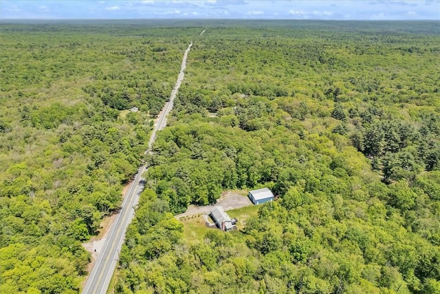 202 Hartford Pike, Foster, RI 02825 - aerial view of a heavily wooded area