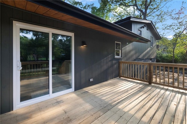 7 Nichols Rd, South Kingstown, RI 02881 - view of wooden deck