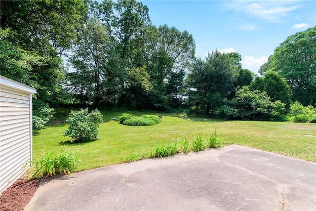 7 Stuart St, Westerly, RI 02891 - view of green lawn featuring a patio and view of scattered trees