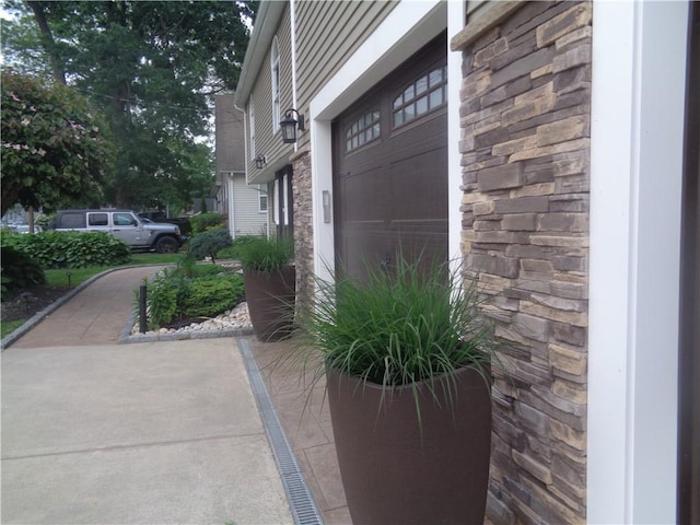 176 Vernon St, Warwick, RI 02889 - entrance to property featuring stone siding