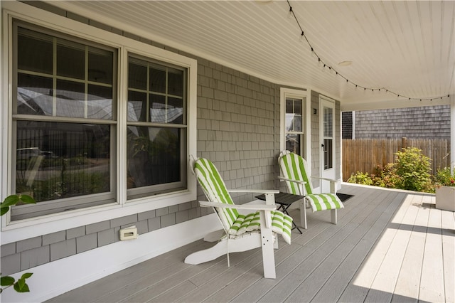37 Brownell St, Warren, RI 02885 - view of wooden porch