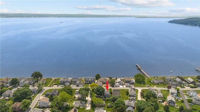 37 Brownell St, Warren, RI 02885 - view of property location with nearby suburban area and a nearby body of water