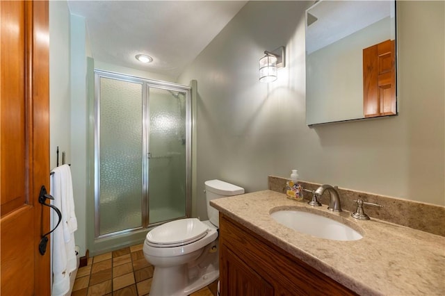 71 Phillips Ln, Glocester, RI 02814 - full bath with a shower stall, vanity, and toilet