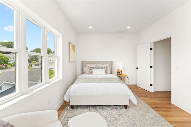 51 Burnett Rd, Warwick, RI 02889 - bedroom featuring light wood finished floors, baseboards, and recessed lighting
