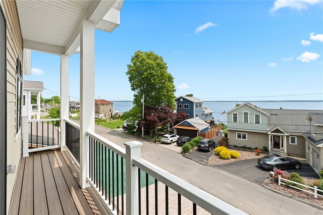 51 Burnett Rd, Warwick, RI 02889 - balcony with a residential view