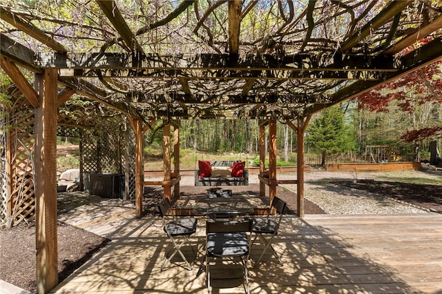 336 Switch Rd, Richmond, RI 02832 - view of patio / terrace with a pergola