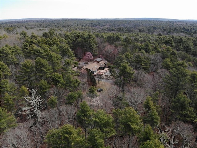 336 Switch Rd, Richmond, RI 02832 - view from above of property featuring a forest