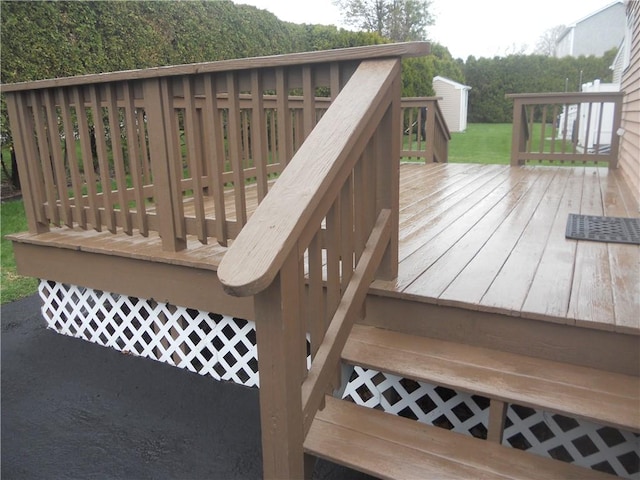 20 Anchorage Rd, Narragansett, RI 02882 - view of wooden deck