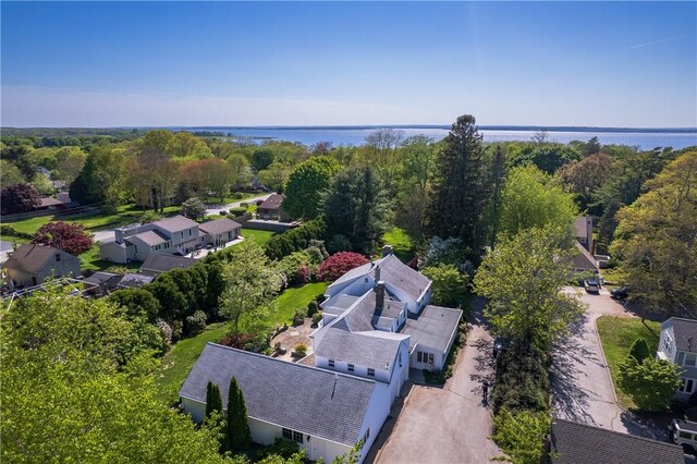 2 Cherry Ln, Bristol, RI 02809 - aerial view of a nearby body of water