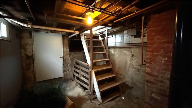 52 Pleasant View Rd, Warwick, RI 02888 - basement featuring stairs