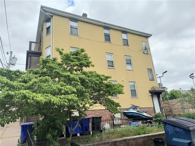 5 Peter St, Providence, RI 02904 - view of rear view of house