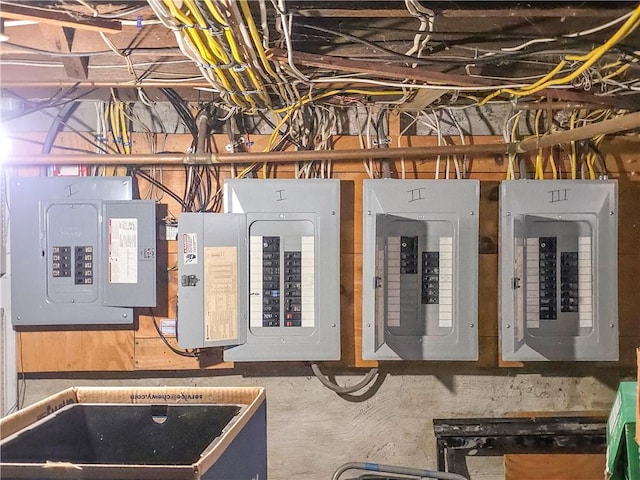263 Front St, Lincoln, RI 02865 - utility room featuring electric panel