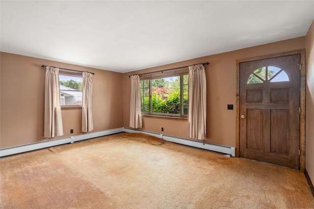 19 Cindy Ln, Coventry, RI 02816 - foyer entrance featuring plenty of natural light and carpet floors