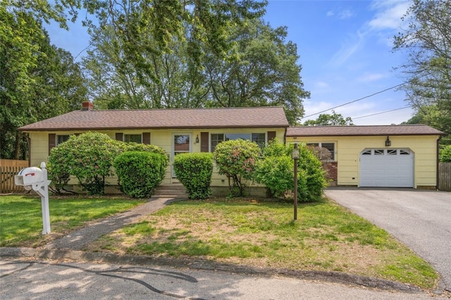 19 Cindy Ln, Coventry, RI 02816 - ranch-style house featuring an attached garage and driveway