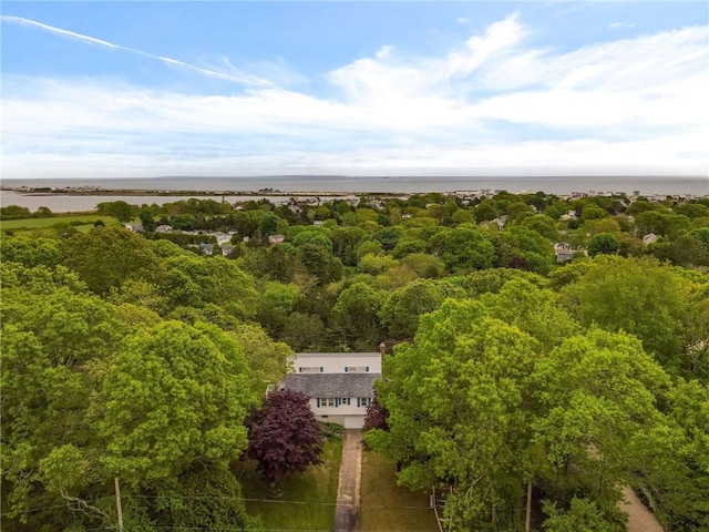 10 Joanth Ter, Westerly, RI 02891 - bird's eye view of a large body of water and a heavily wooded area