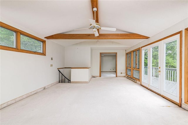 10 Joanth Ter, Westerly, RI 02891 - spare room featuring light carpet, ceiling fan, and baseboards