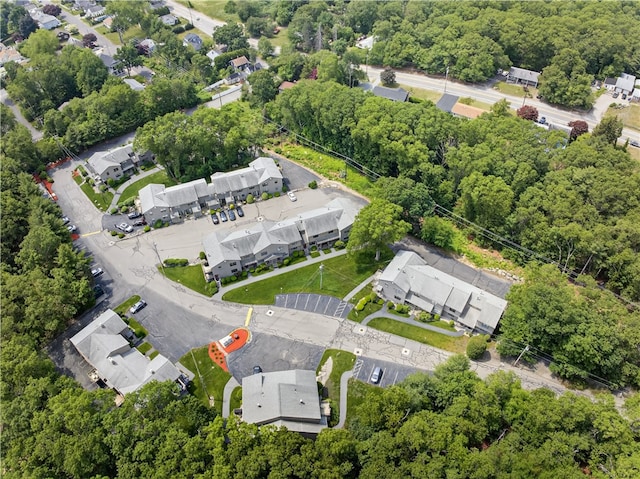 403 Pinewood Dr, Smithfield, RI 02917 - aerial perspective of suburban area