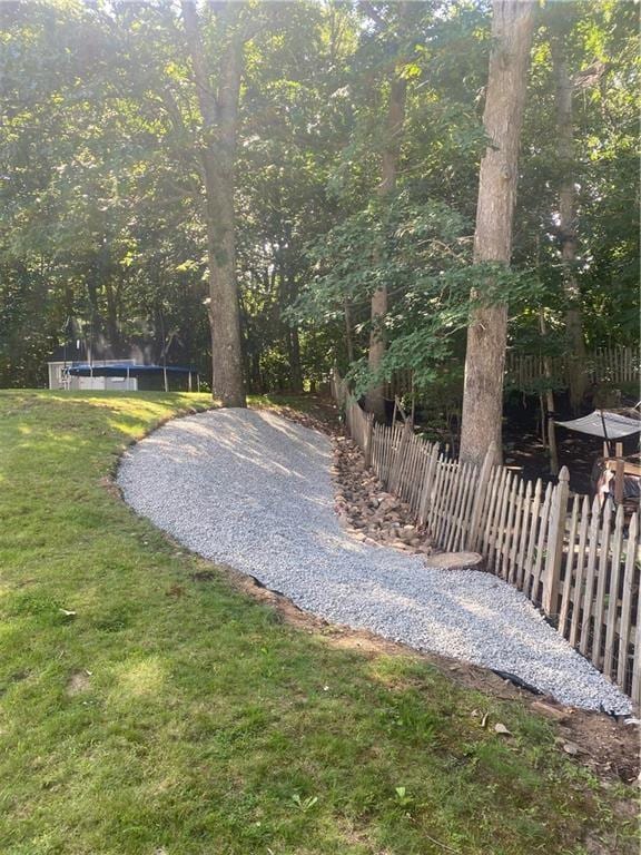 20 Canton Ct, Cranston, RI 02921 - view of yard with an outdoor pool