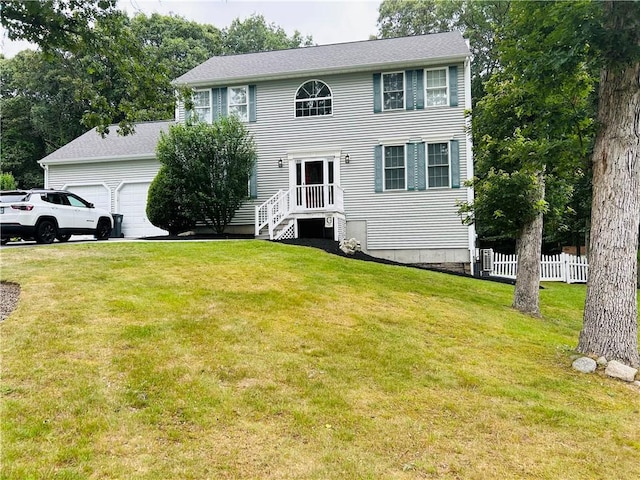 20 Canton Ct, Cranston, RI 02921 - colonial house with an attached garage